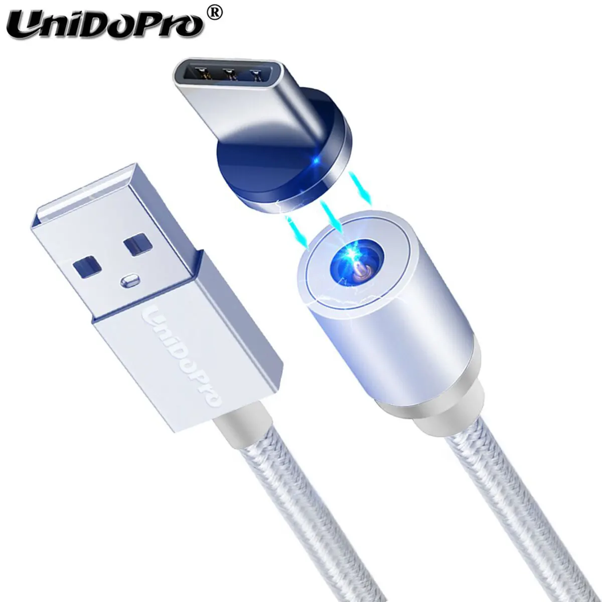 Магнитный зарядный кабель 3 фута USB Type C для Meizu Note 9 X8 E3 15 16 Plus 16X X MX6 / MX5 Pro 7 6S 6
