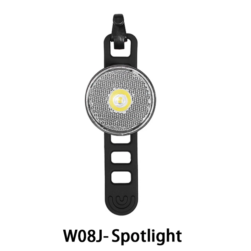 W08J-20-Spotlight GACIRON 20LM Точечный светильник/Наводнение светильник Предупреждение светильник Смарт передняя фара для велосипеда светильник s задний фонарь для велосипеда с возможностью светильник Безопасная езда на велосипеде Водонепроницаемый аксессуары - Цвет: W08J-20-Spotlight