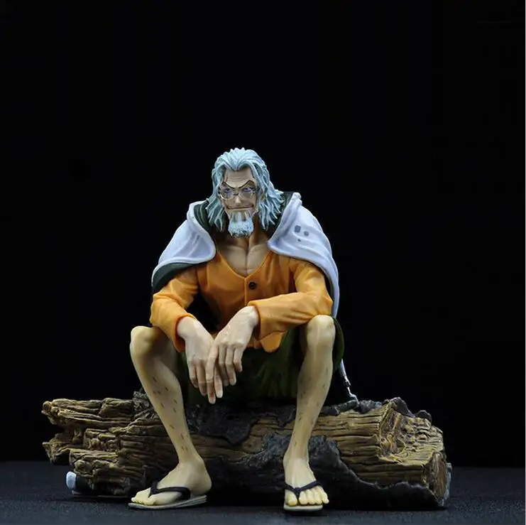 Фигурка Аниме One Piece Серебристая Rayleigh 12 см ПВХ новая коллекция фигурок игрушек