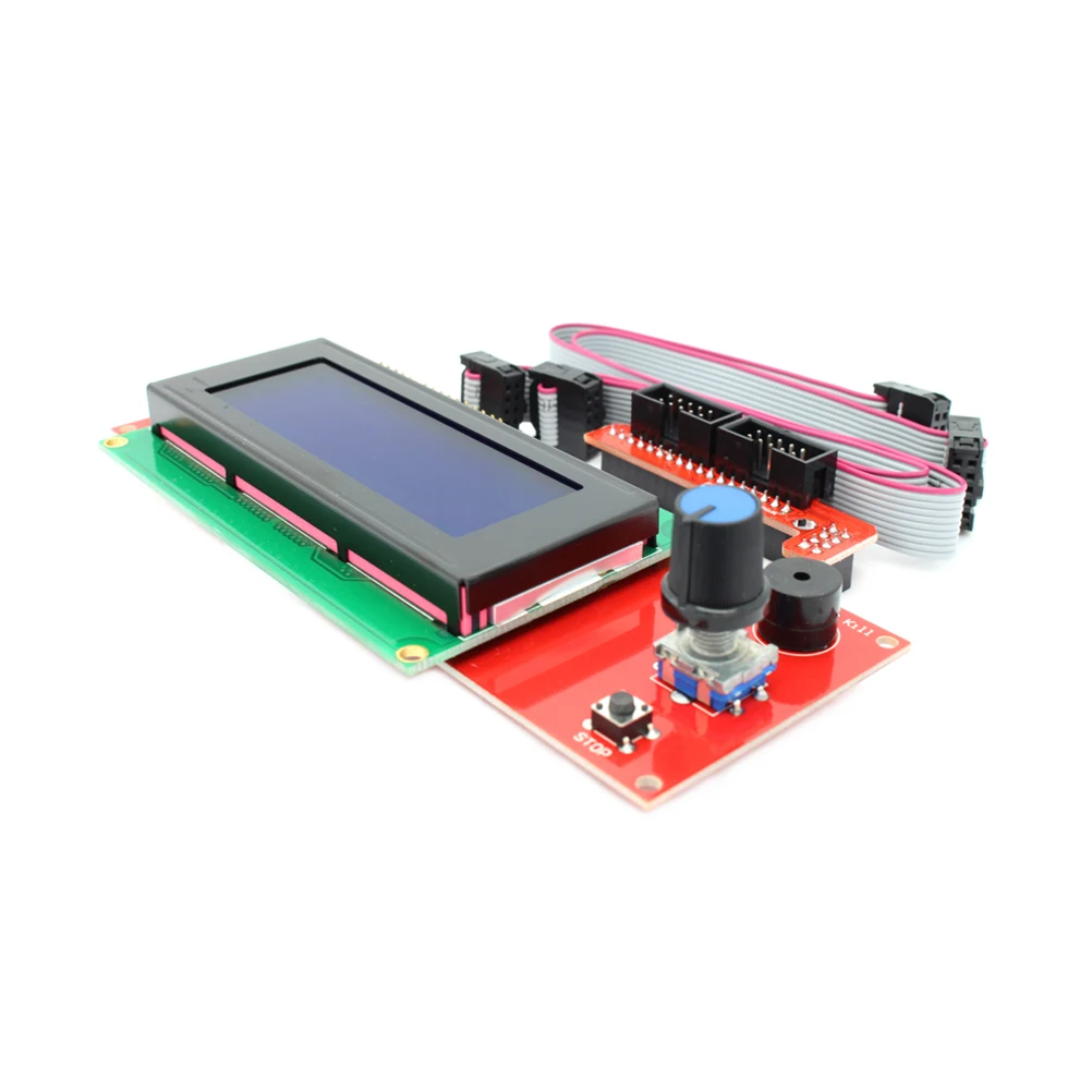 1 4 2004 LCD контроль 3D Принтер Комплект Reprap умные Части контроллер дисплей Ramps |