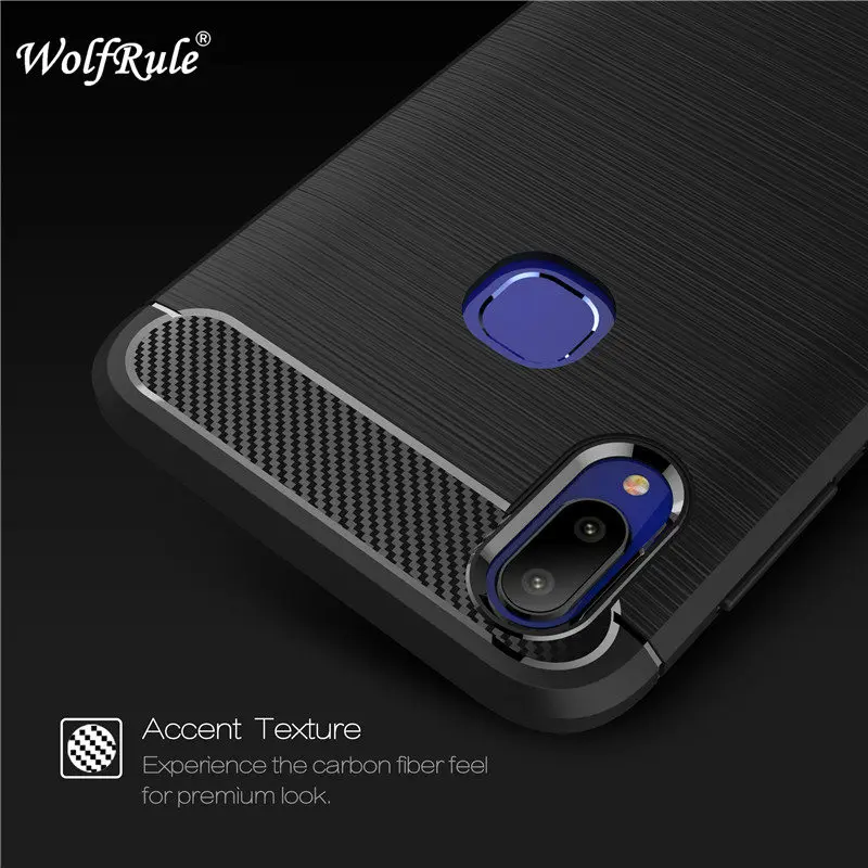 

For Case Vivo V11i Cover Shockproof Soft TPU Brushed Silicone Back Case For Vivo V11i Cover For BBK Vivo V11i Fundas 6.3"