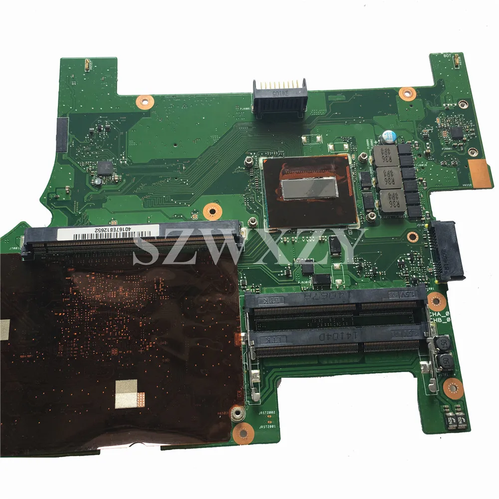 60NB04K0-MB1220 для Asus G750JZA 2D Материнская плата ноутбука i7-4710HQ процессор G750JZ REV: 2 0
