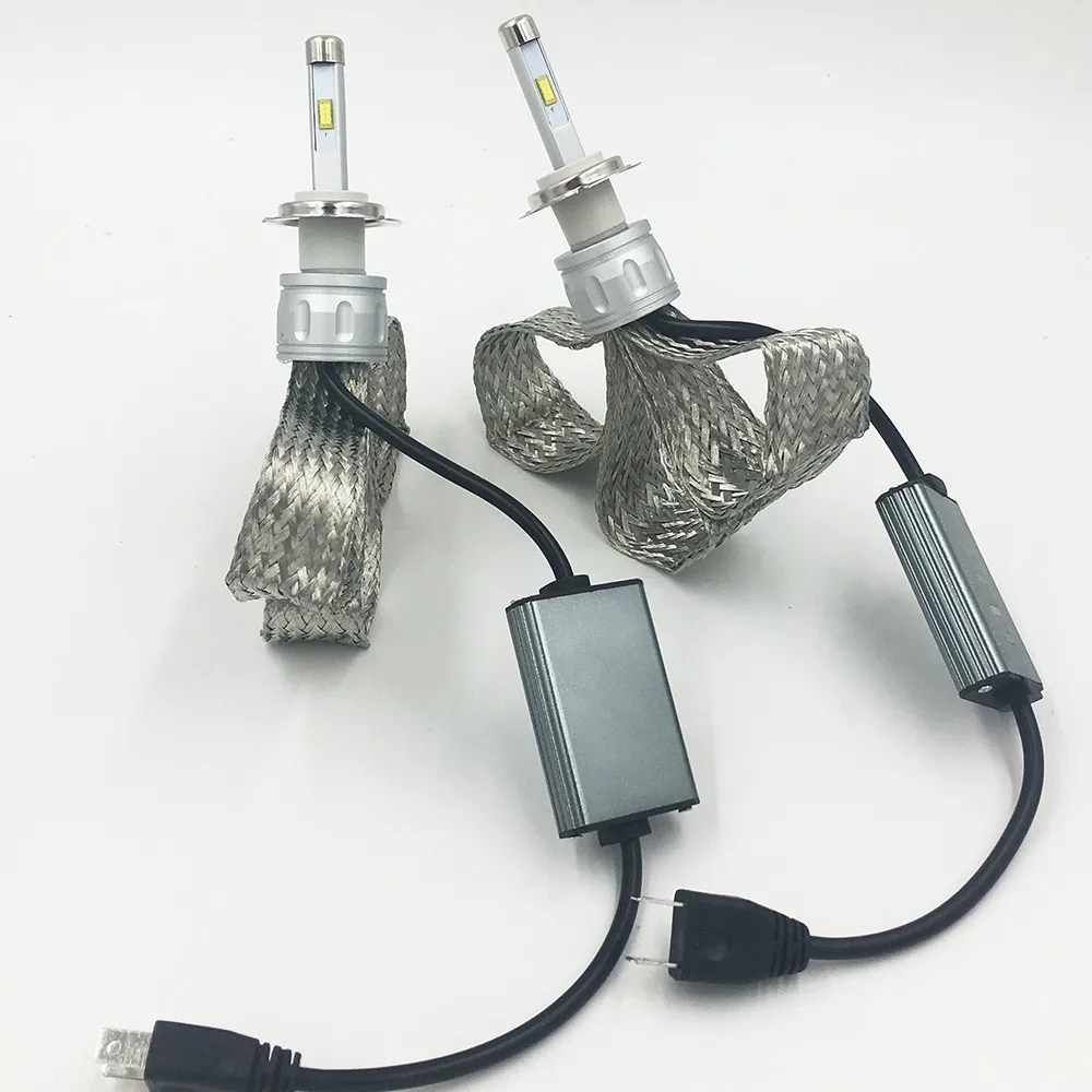 2X H1 H3 H4 H7 H8 H9 H11 9005 9006100 Вт 6000 К 11600LM 9 В-36 В супер яркий светодиодный фар сосредоточиться на свет