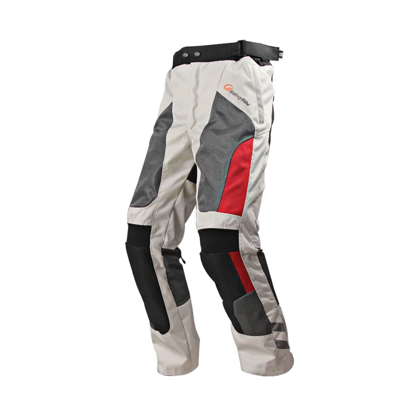 Riding Tribe Men's Summer Windproof Waterproof Auto Racing Pants MX Motorcycle Motocross Trousers Sportswear Protective Gear |