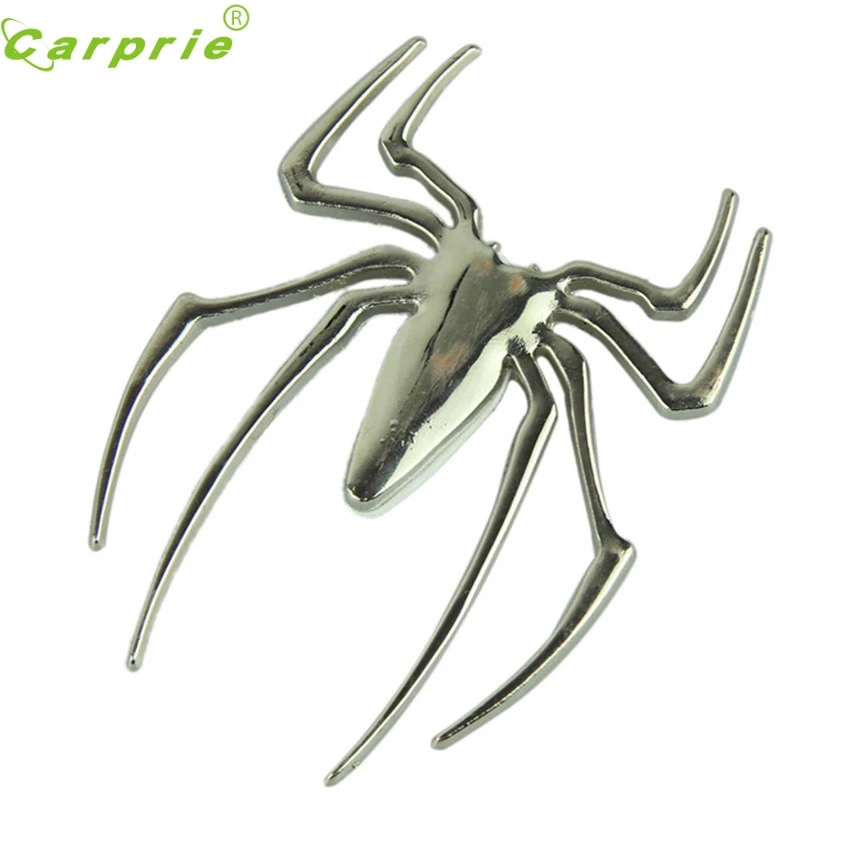 НАДЕЖНЫЙ 3D Паук хромированный стикер бейдж Логотип Эмблема Наклейка мотоцикл