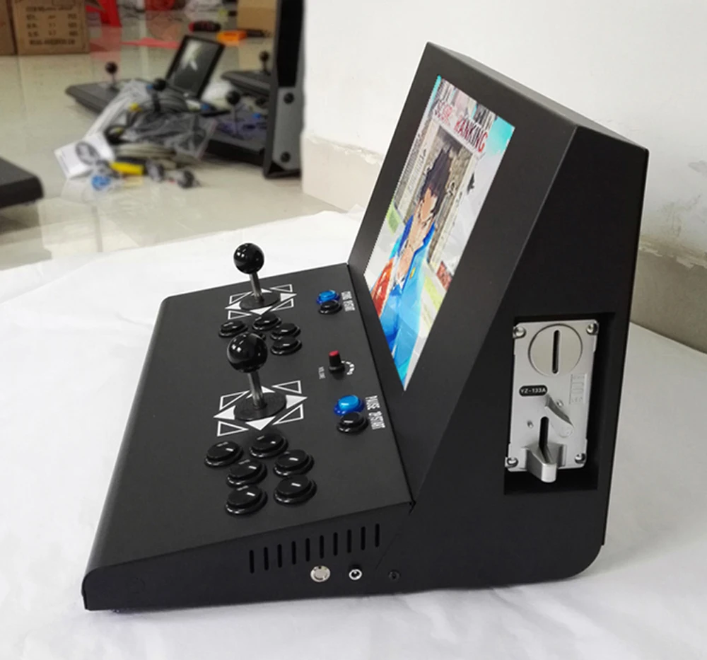 15 дюймов lcd мульти игровой мини аркадный автомат 2222 в 1 pandora box 9D