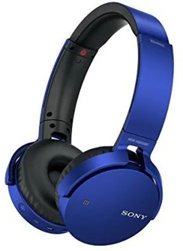 Синий Б/у, SONY MDR-XB650BT EXTRA BASS Bluetooth NFC беспроводные наушники Bluetooth Беспроводная стереогарнитура, почти 90% полная Новинка - Цвет: Синий