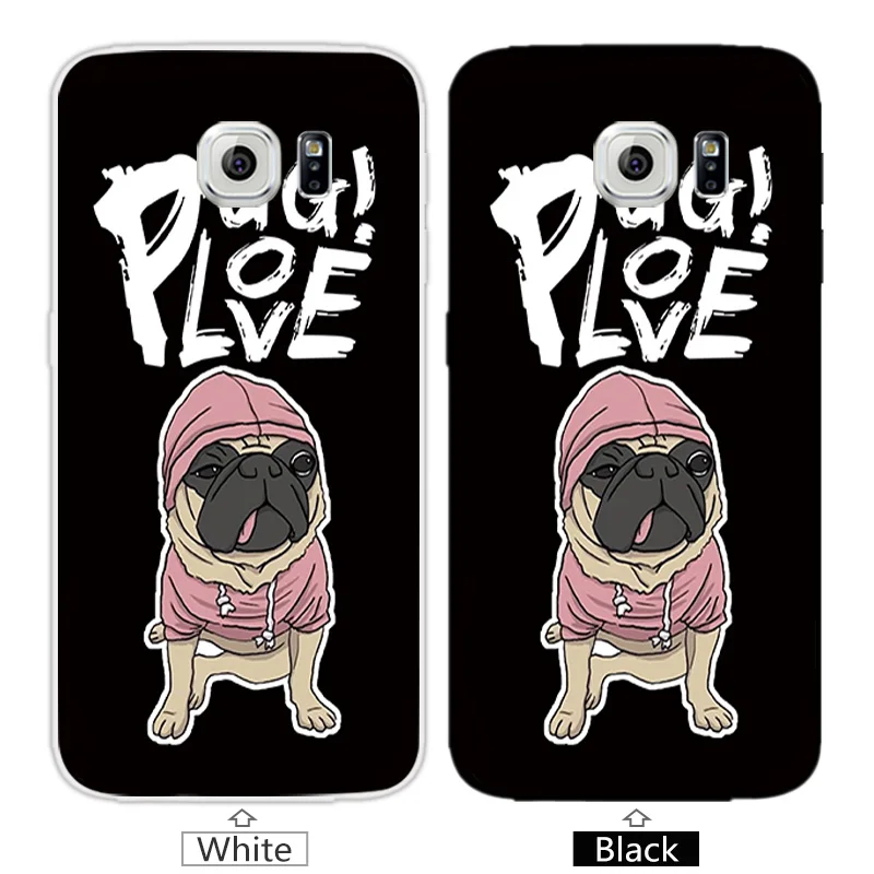 for Samsung S6 G9200 G920f G920i G920A Clear Soft Colorful Coque Silicon 5.1" Galaxy Black Back Matte Cover |