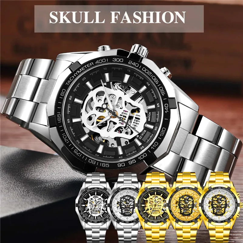 Часы наручные Мужские автоматические механические брендовые Роскошные