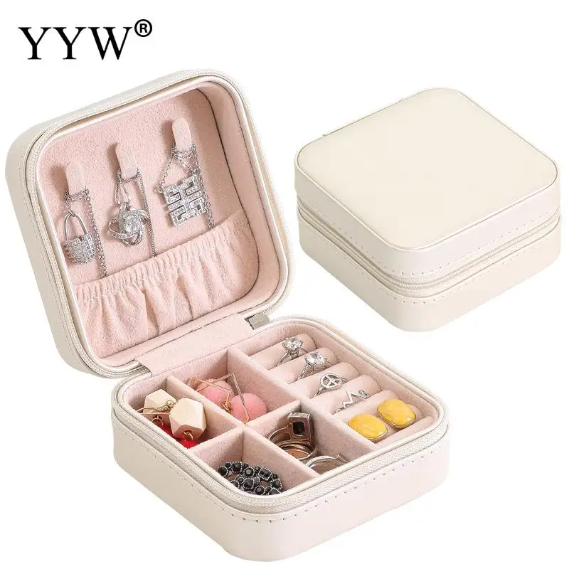 Кольцо из искусственной кожи для ювелирных изделий 100x100x55 мм|Упаковка и стойки