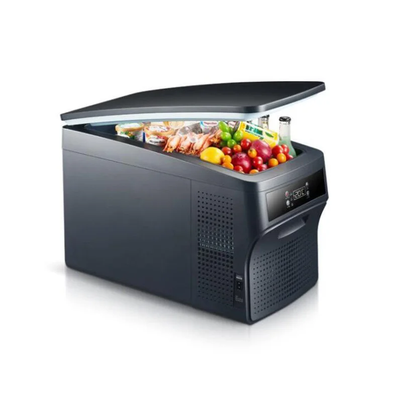 26L/32L-25 Celsius Freeze Mini Refrigerator Compressor Car Home Dual-use Portable Fridge Camping Car Electrical Cooler Box