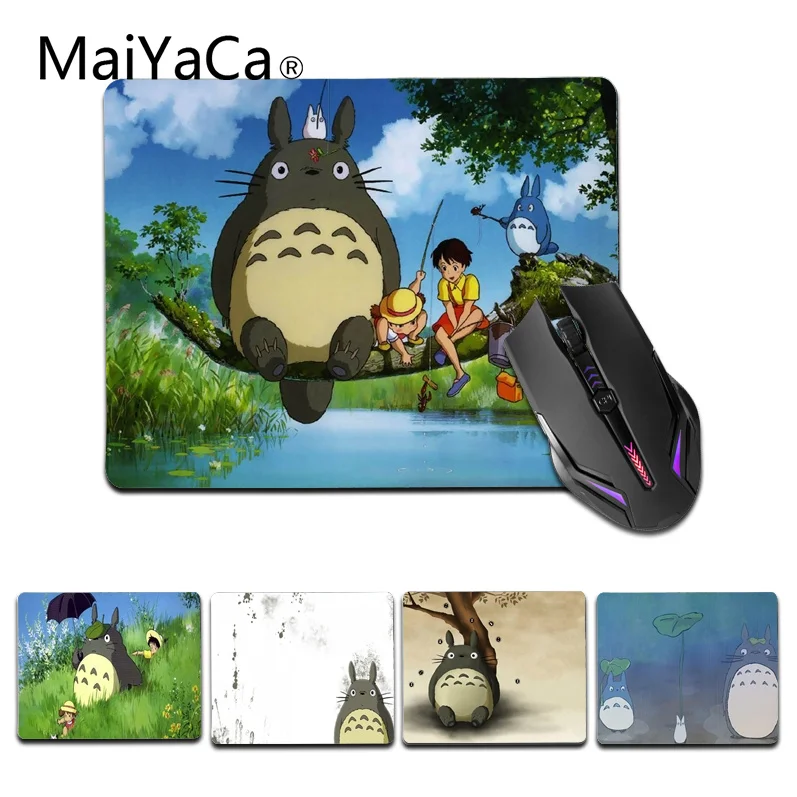 

MaiYaCa Totoro Customized laptop Gaming small mouse pad Size for 18x22cm 25x29cm Gaming Mousepads