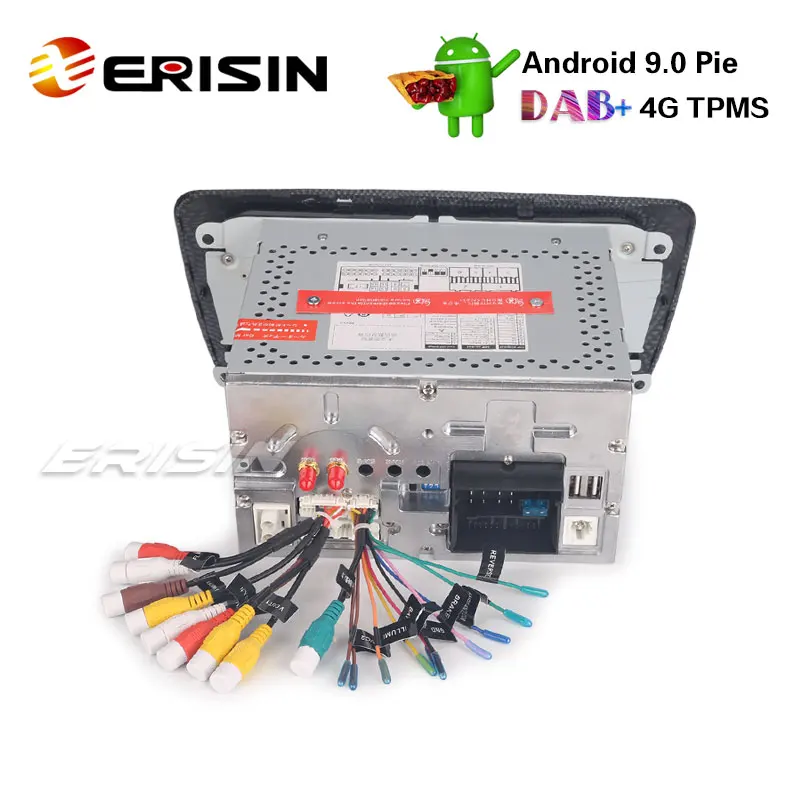 Erisin ES4822S 7 &quotDAB + Авто Радио Android 9 0 автомобильный DVD плеер SD GPS 4G OBD Bluetooth радио для SEAT