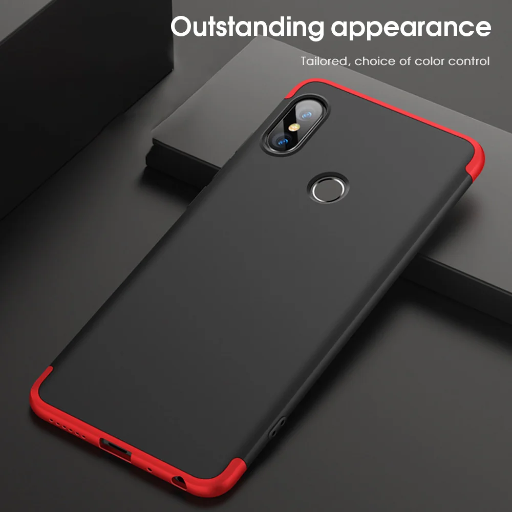 Противоударный 360 Полный корпус чехол для телефона Xiao mi Red Note 5 6 Pro 8 Lite 9 SE Жесткие