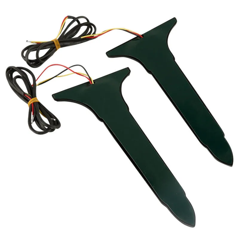 Светодиодный клиновидный задний седельный мешок акценты для Harley Road Kings 94 13 Street