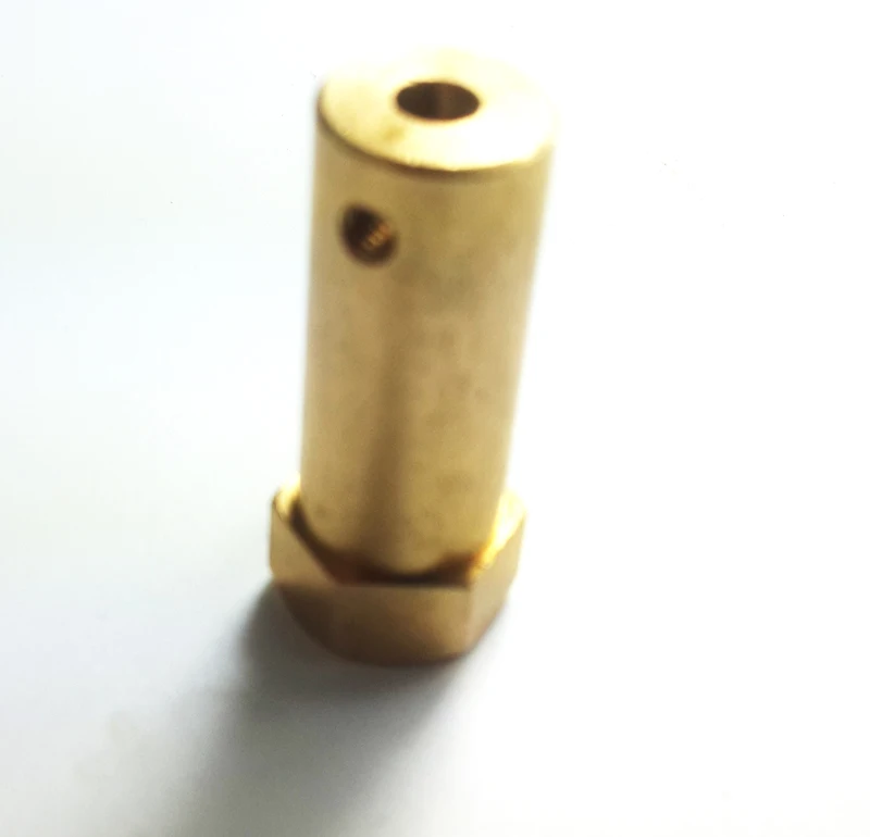 Шестигранная Латунная муфта длиной 30 мм шестигранный Соединитель с умным шасси