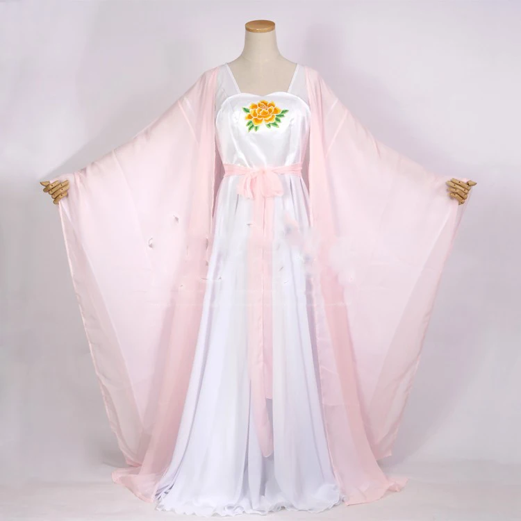 Актриса веер бинбинг шифон эстетический танцевальный костюм Hanfu Tang женский костюм Ян юхуань последняя телевизионная игра леди из Daynasty