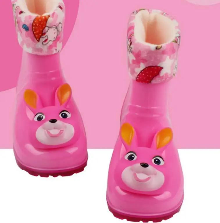 Бесплатная доставка детская обувь 2018 резиновая для девочек весенние детские