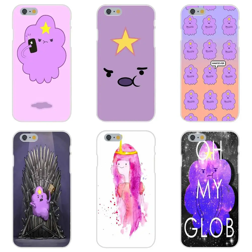 Для Apple iPhone X XS Max XR 4 4S 5 5C 5S SE 6 6S 7 8 Plus TPU милый чехол время приключений Lumpy S helгуб -