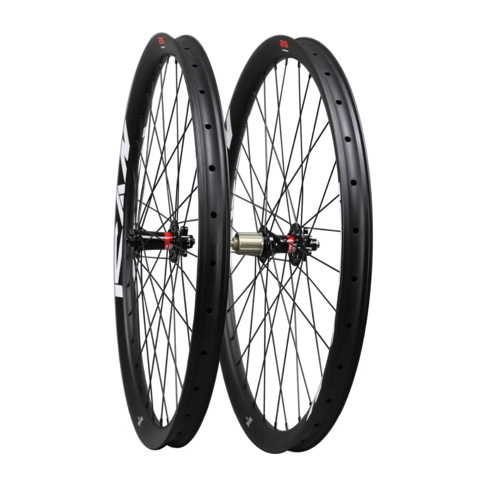 Lican распродажа углеродистая 29er 40 ширина 32 глубина клинчер Hookless 148X12 boost fit 3,0 шины UD матовая с одним бесплатным шампуром