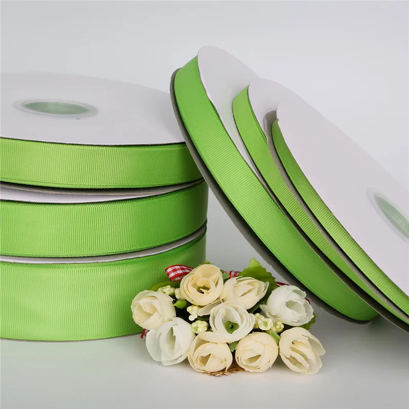 7 25 мм 5 ярдов перидот подарочная упаковка корсажная лента для Свадебная