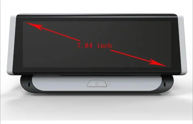 8 inch WHEXUNE Новинка 8 дюймов сенсорный ips Android 5,1 Full HD 1080P Автомобильный видеорегистратор с gps навигацией wifi Bluetooth ADAS dash cam - Название цвета: 8 inch