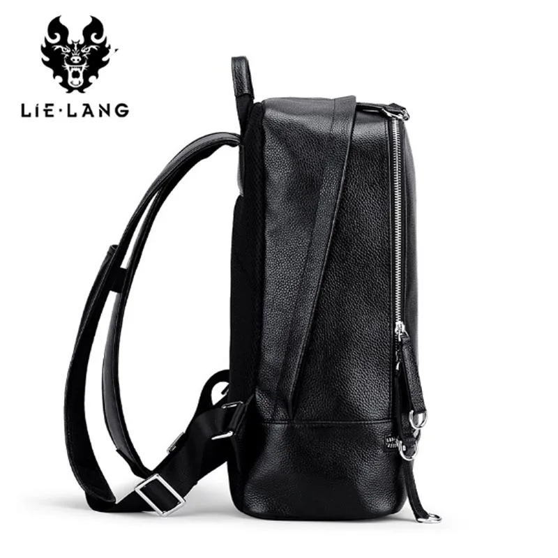 LIELANG кожаный рюкзак мужской 2019 натуральная кожа Mochila ноутбук рюкзаки