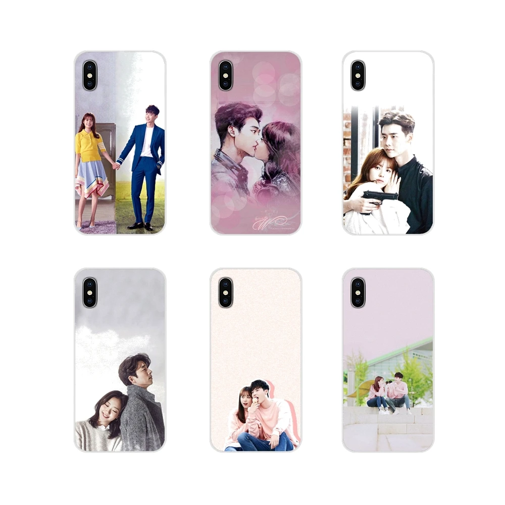 W Two Worlds Корейская Драма для Apple iPhone X XR XS MAX 4 4S 5 5S 5C SE 6 6S 7 8 Plus ipod touch прозрачные чехлы