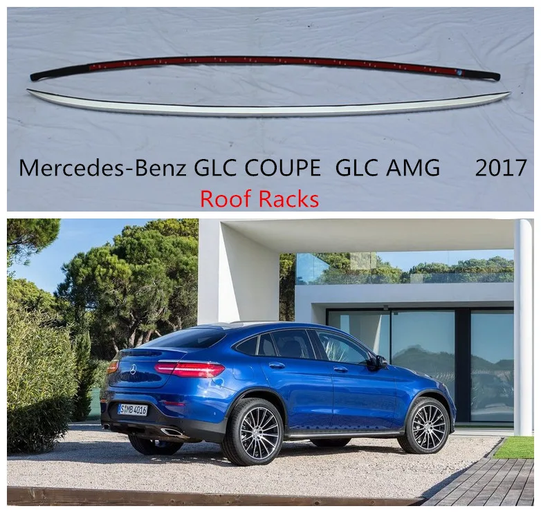 Авто багажник на крышу для Mercedes Benz GLC COUPE GLC200 GLC300 AMG 2017 высокое качество