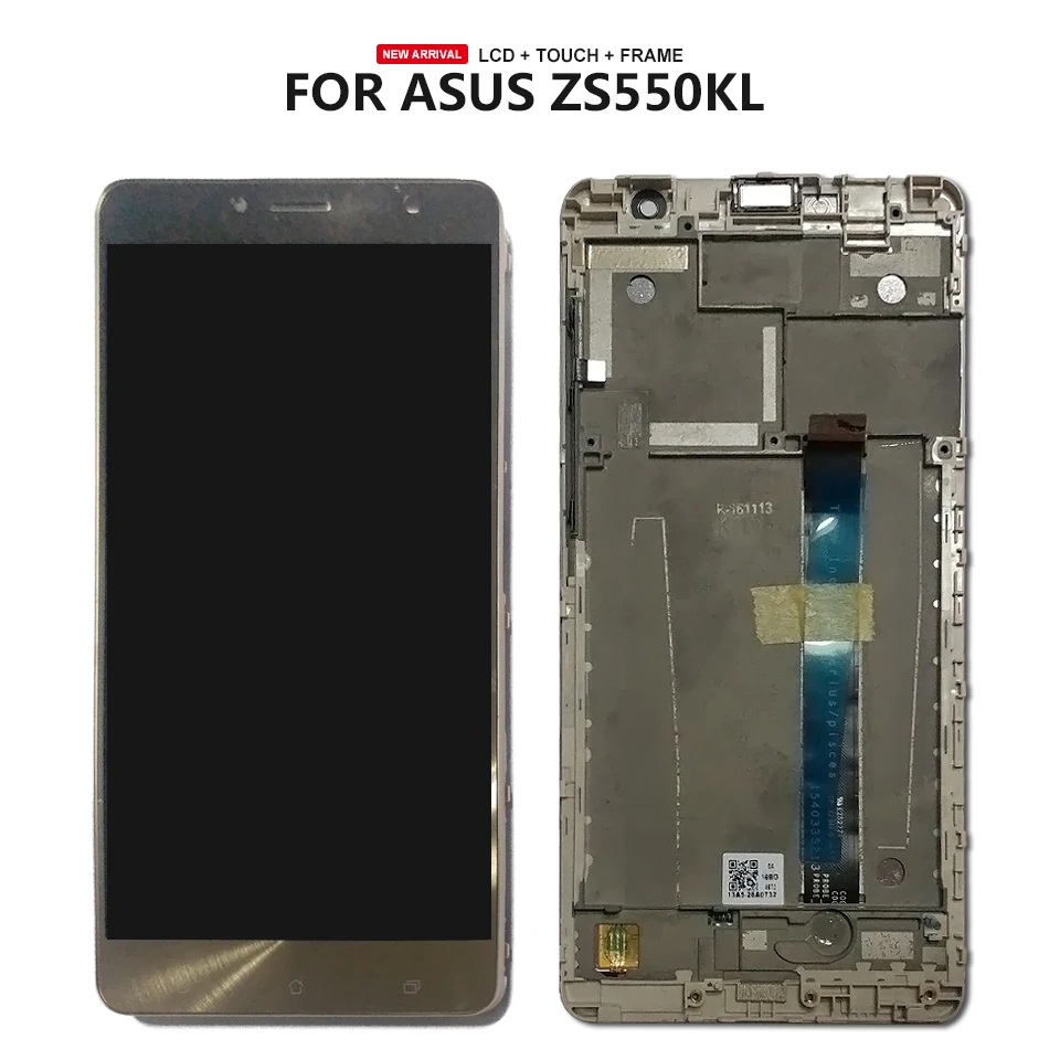 Для Asus Zenfone 3 Deluxe ZS550KL Z01FD ЖК дисплей дигитайзер сенсорный экран в сборе Запасная