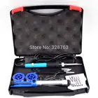 Электрический паяльник с регулируемой температурой, 60 Вт, 220 В110 В