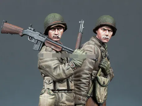 1/35 модельная фигурка из смолы наборы WW2 солдат США разобранные