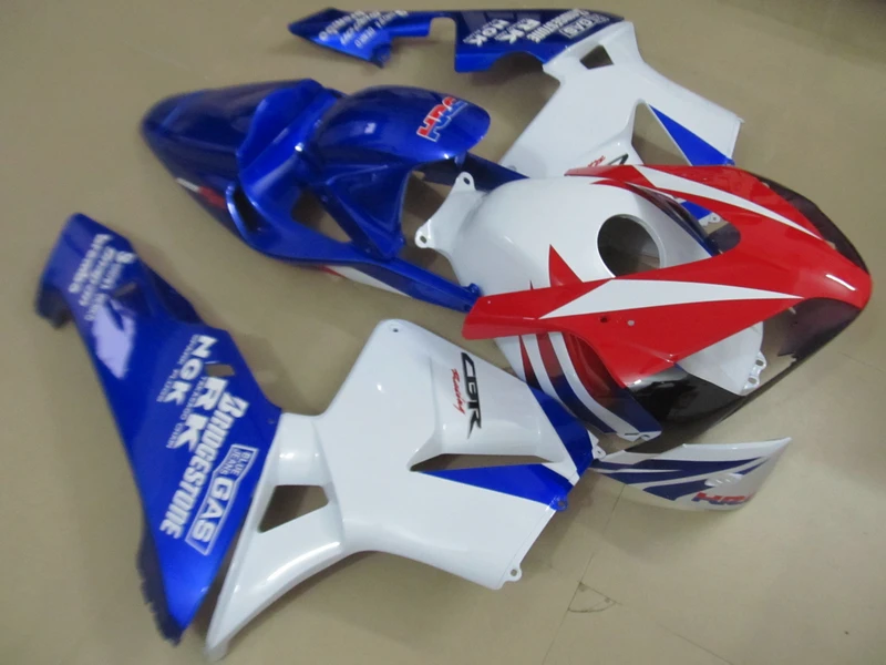 7 подарки двигатель впрыска части тела для HONDA 2003 2004 CBR600 RR F5 Обтекатели CBR 600 RR 03 04 CBR600 белый высокая отключающая способность комплекты обтекателей