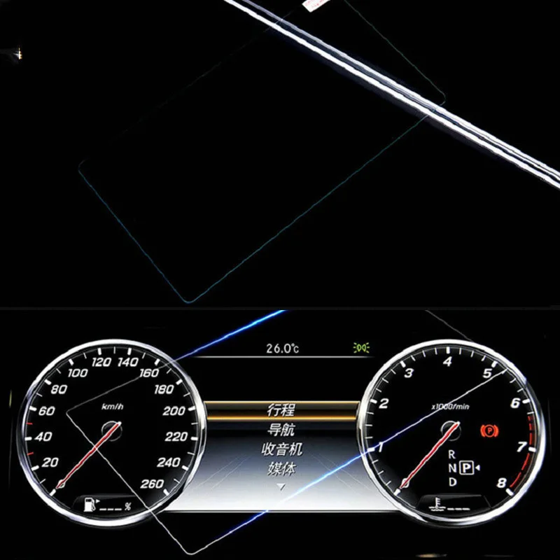 7 дюймов 150*90 мм Автомобильный Стайлинг GPS навигационный экран Стеклянная
