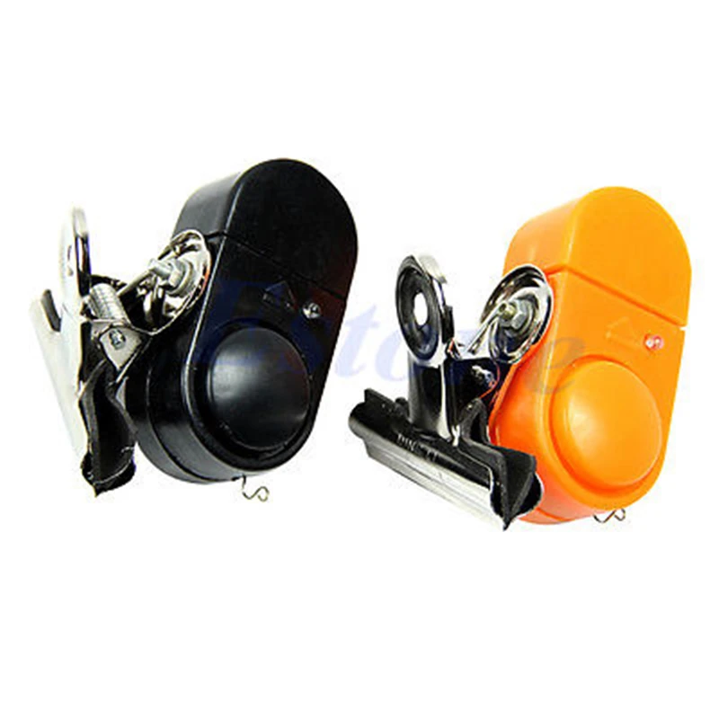 

Electronic Night Fish Bite Sound Alarm LED Alert Bell Clip On Fishing Rod New