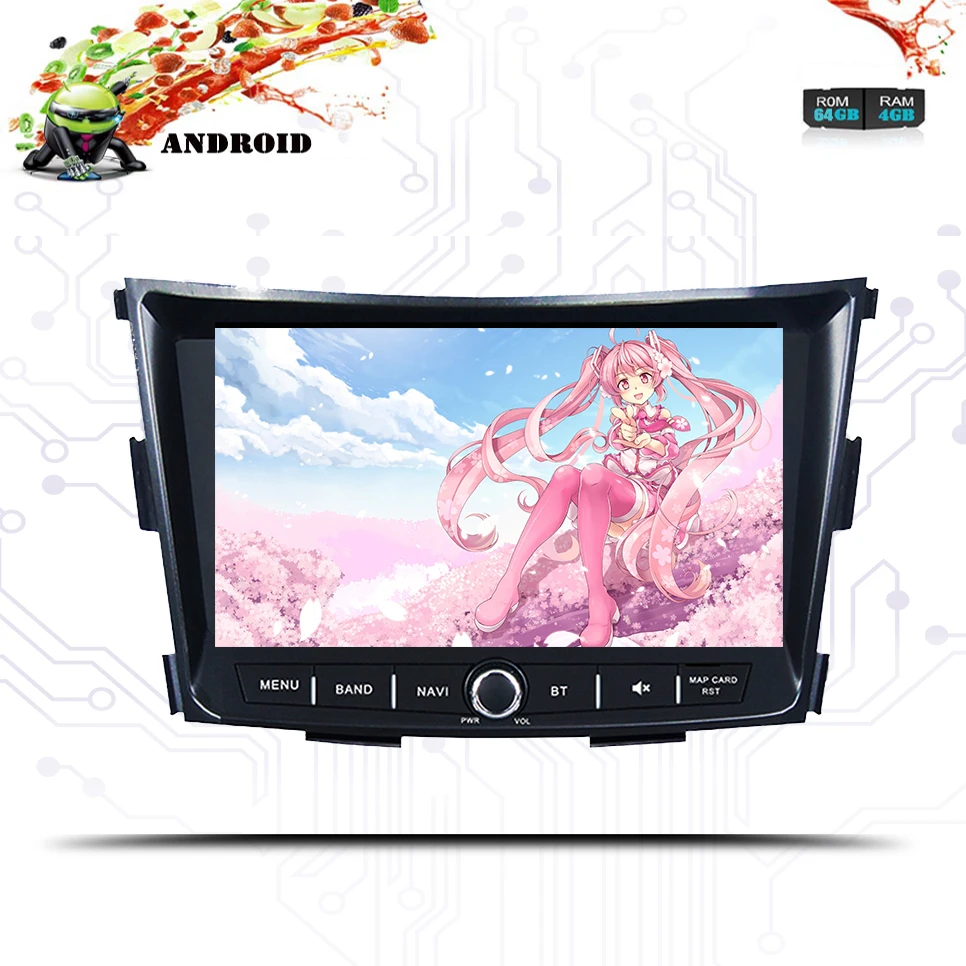 8 &quot3/4G LTE Android 10 0 Восьмиядерный 1024*600 Автомобильный мультимедийный dvd плеер радио