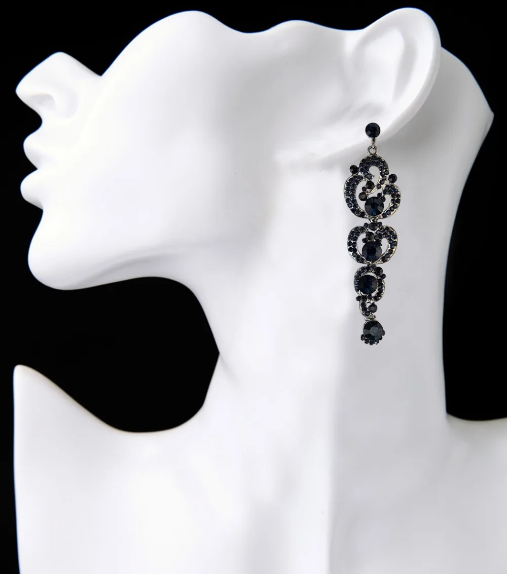 Bohemian Fahsion 5 Colors Dangle Earring Crystal Rhinestone Luxry Weeding earring for women | Украшения и аксессуары