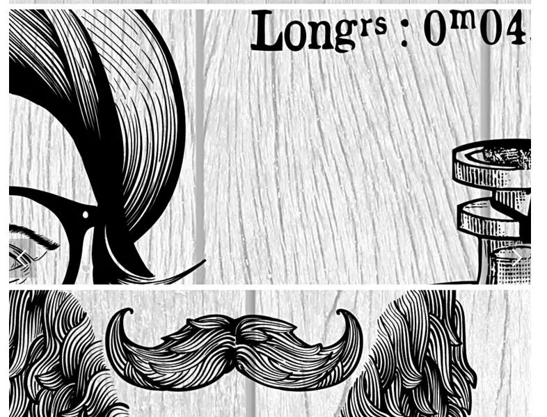 Custom Vintage 3D Barber Shop Wallpaper Wood Board Salon Mural For Living Room Sofa Background Home Decor papel de parede | Обустройство