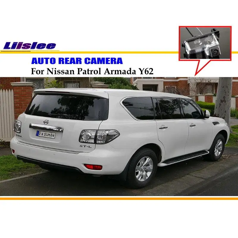 Камера заднего вида с ночным видением HD CCD для Nissan патруль Armada Y62 | Автомобили и