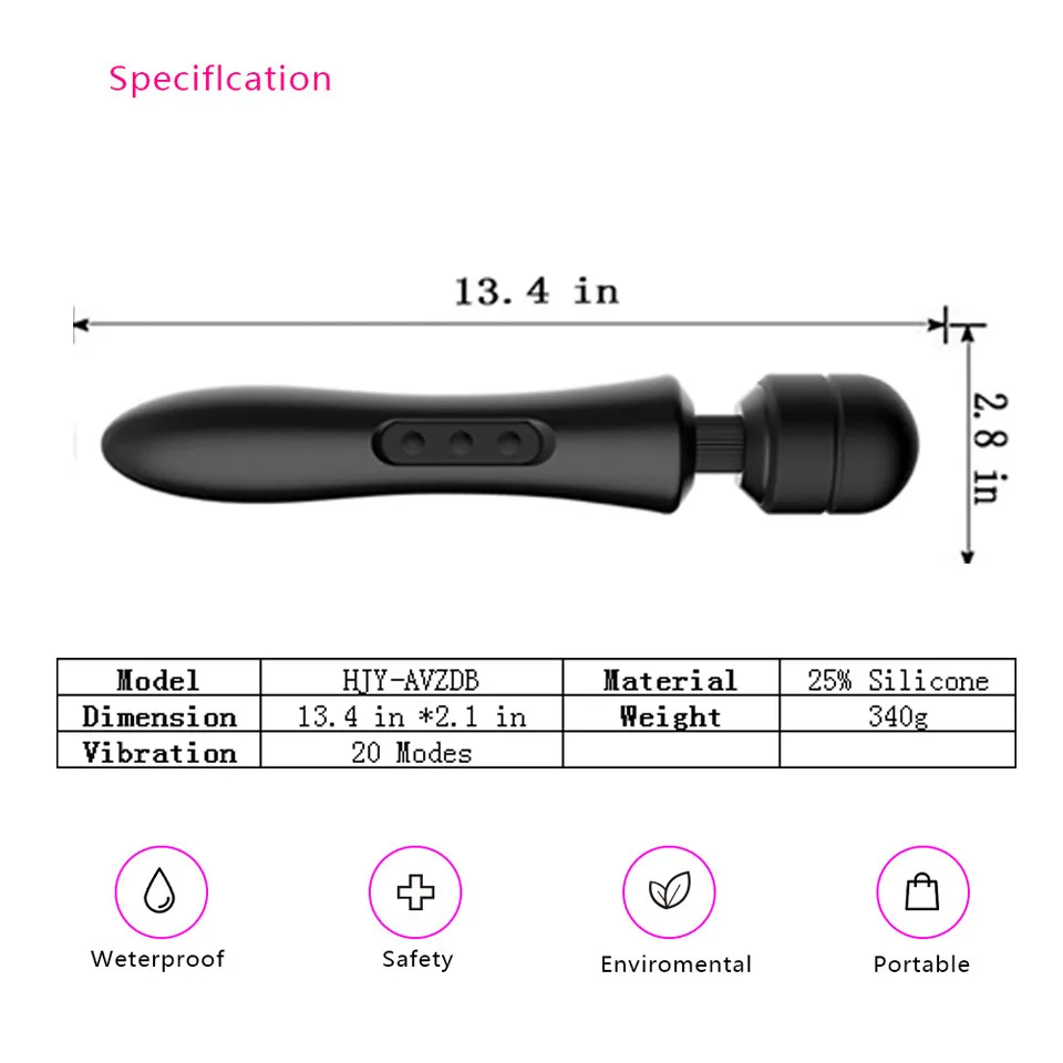 Мощная палочка вибратор оральный клитор сильный мастурбатор большие интимные