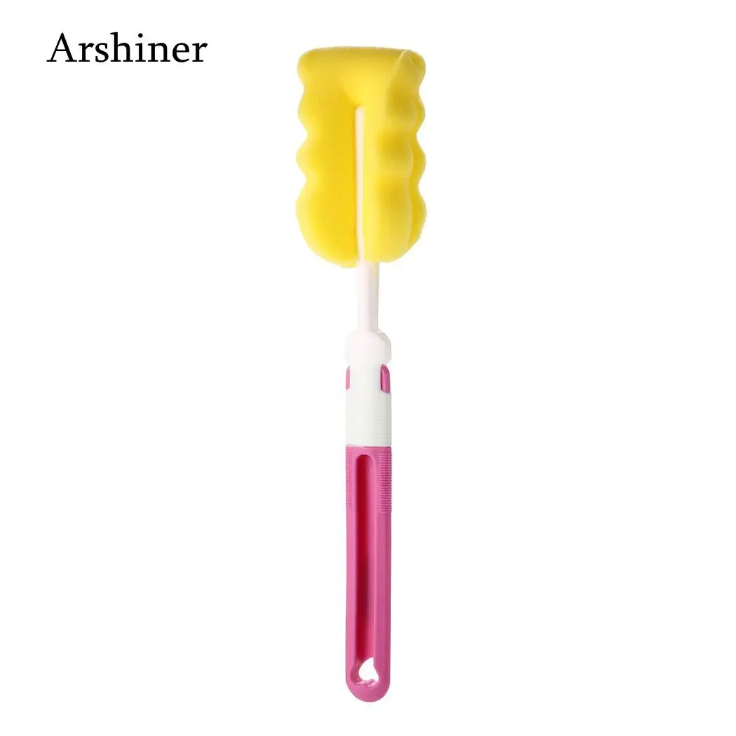 2 шт./компл. губка Детские для чистки бутылок щетки стекло бутылка комления