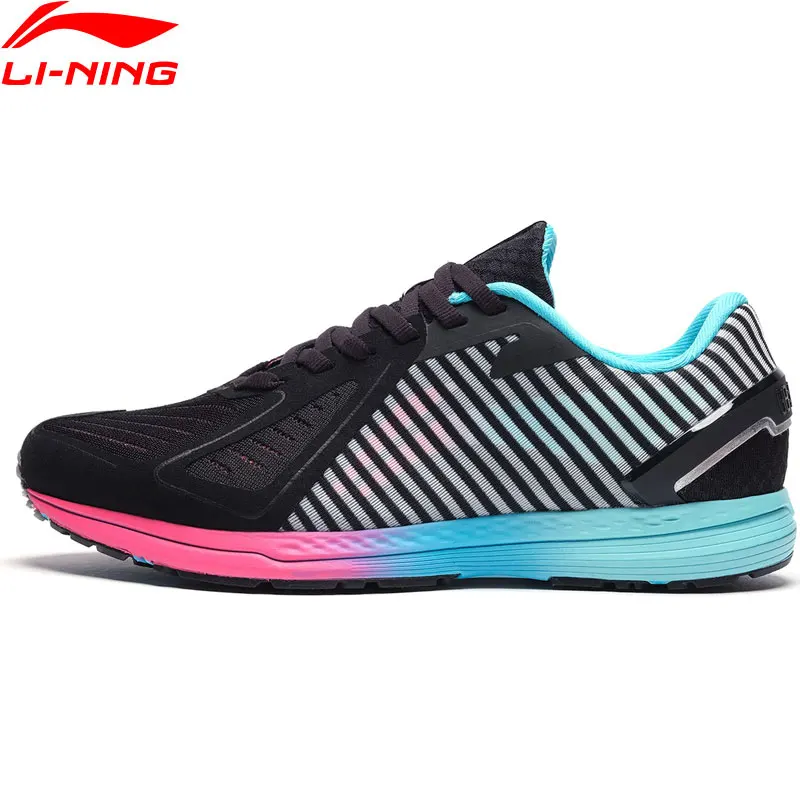 LI Ning/Женская обувь средней высоты для гонок профессиональная бега Легкие дышащие