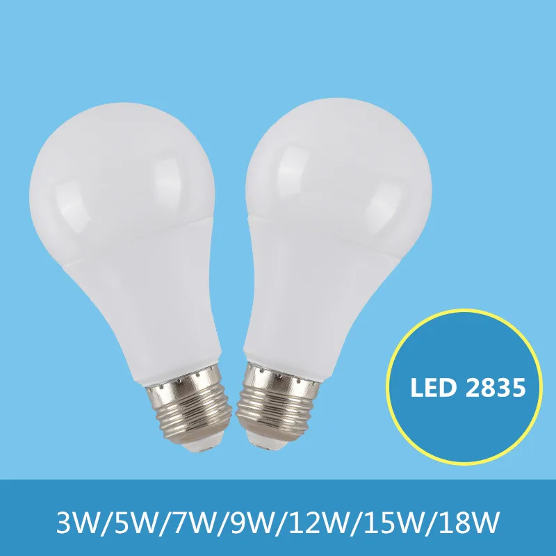 

LED lamp E27 E14 LED Bulb AC 220V 230V 240V 24W 18W 15W 12W 9W 7W 5W 3W Lampada LED Spotlight Table lamp Lamps light