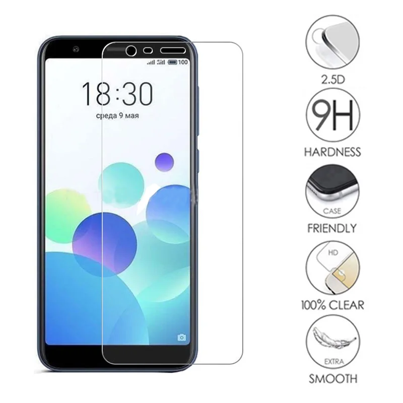 Закаленное стекло премиум класса для Meizu M8/M8 LITE защитная пленка из закаленного