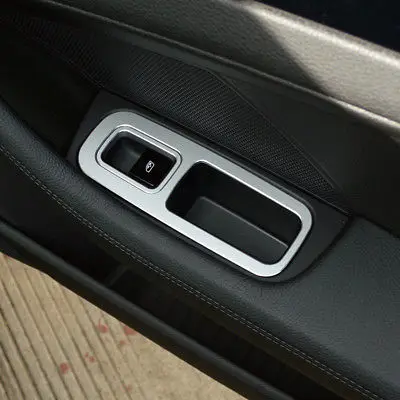 Алюминиевая внутренняя ручка двери Крышка подлокотник отделка 5 шт для Porsche Panamera