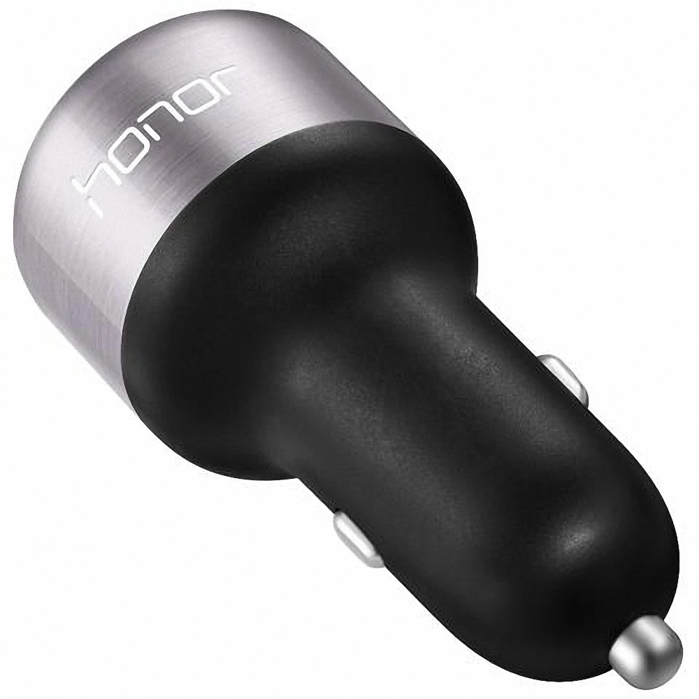 Оригинальное автомобильное зарядное устройство Huawei honor fast с двумя USB разъемами 9