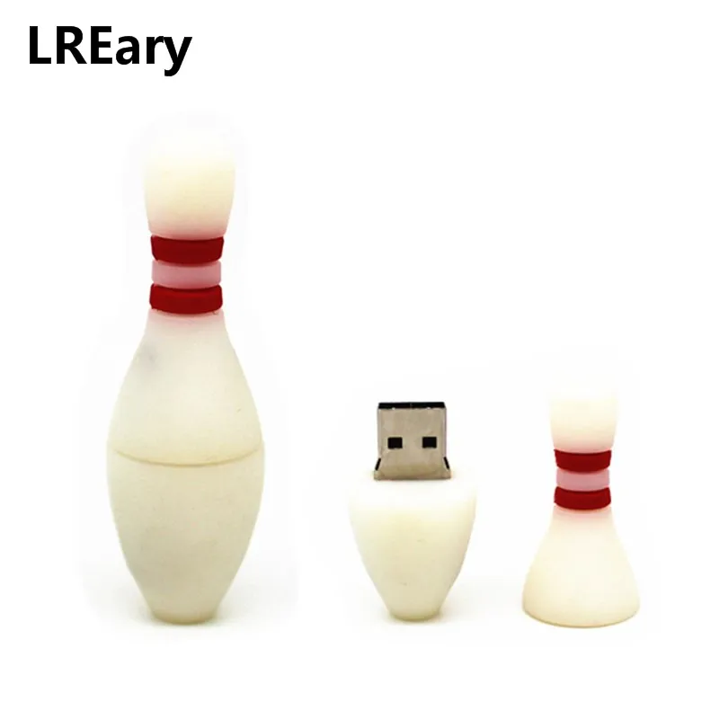 Флеш-диск USB 2,0 Футбол Спорт 4GB 8G 16GB Флешка 32GB 64GB баскетбольная модель теннис/Футбол/Боулинг карта памяти, Флеш накопитель