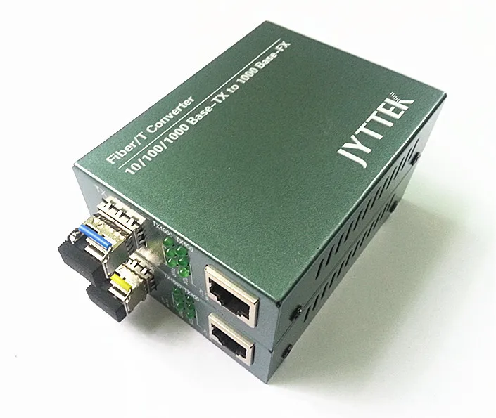 

1,25G SFP волоконный медиаконвертер, 10/100/100M SFP волоконный медиаконвертер, внешний PSU одноволоконный 20 км 1310/1550NM LC,