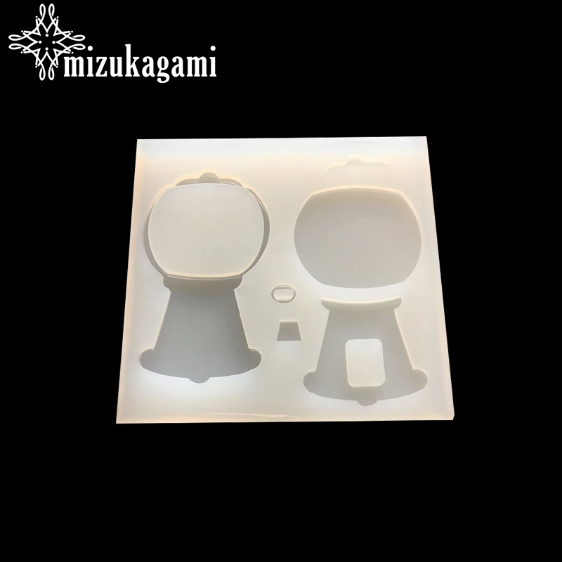 1 шт. водяная впрыска полый кит форма настольная лампа машины смола 3D формы для DIY