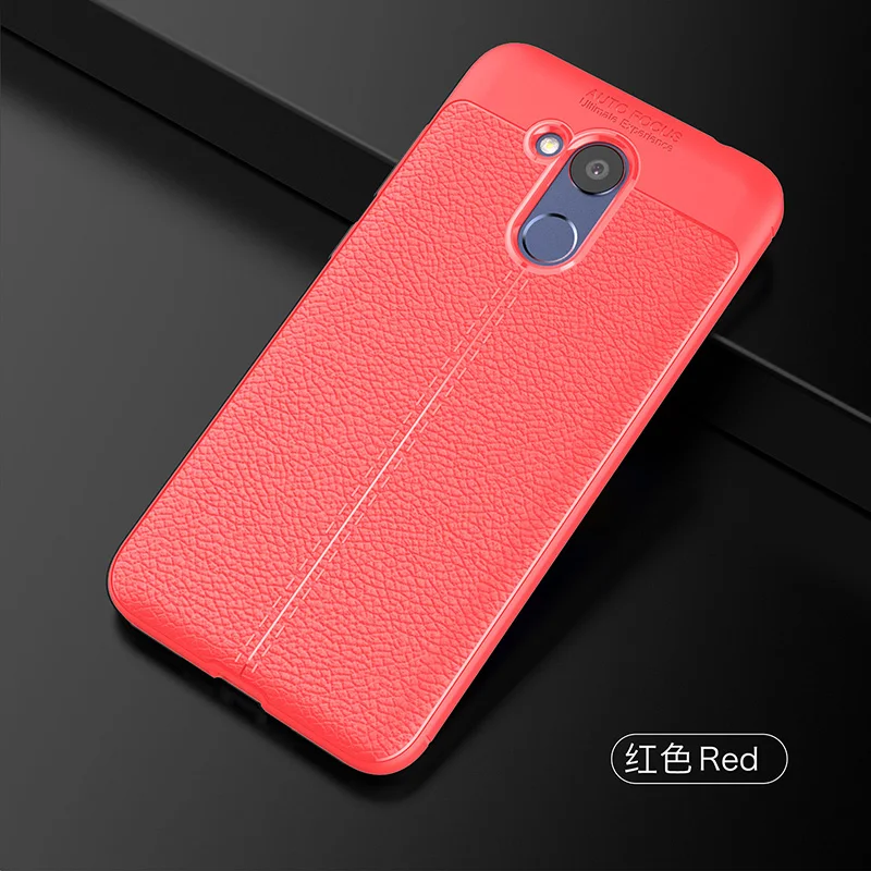 

Litchi silicone case honor 6c pro funda hoesje lychee leather pattern tpu cover for Huawei honor 6a coque etui kryt tok kilifi